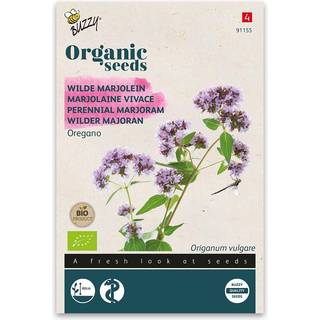 Buzzy Organic merian/oregano, økologiske frø