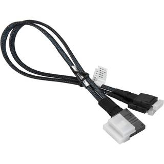 Supermicro CBL-SAST-0817 Serial Attached SCSI (SAS)-kabel 0,36 m Sort