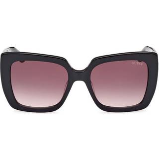 Guess Kvinde GU7889 01T Solbriller Acetat Sort Bordeaux Firkantet Normal Skygge