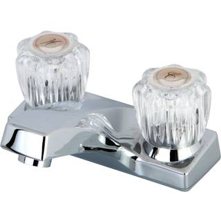 Kingston Brass FB101LP 4 in. Centerset badev?relse vandhane poleret krom