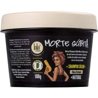 Lola Cosmetics Morte Súbita Shampoo Sólido Rensende shampoo med exfolierende effekt 100 g - 100 g