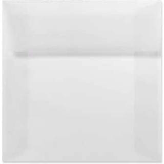 Luxpaper Square Invitation Konvolutter Peel & Press 6 """" X 6 """" K?bmandspose Brun 70lb. Tekst 50 Antal