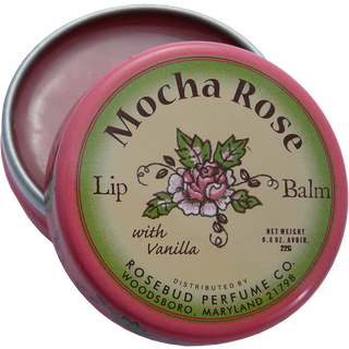 Rosebud Lip Balm Mocha Rose.8 Ounce