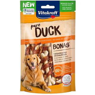 Vitakraft DUCK BONAS Calciumben m. andekød - 80 g.