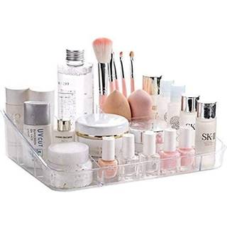 Sunficon makeup bakke arrang?r kosmetisk display case case sortery opbevaringsholder bordplade opbevaringsenhed makeup boks til badev?relses skuf