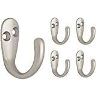 Franklin Brass enkelt Prong H?ndkl?dekoble Robe Hook Matte Nikkelh?ndkl?deholder til badev?relse Badev?relse Tilbeh?r FBSPRH5-MN-C