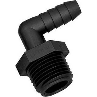 Banjo HB100-90 polypropylen slange montering 90 graders albue 1 """" NPT mand x 1 """" Pigtråd