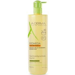 A-Derma Exomega Control Emollient Shower Oil Blødgørende bruseolie til tør og atopisk hud 750 ml - 750 ml