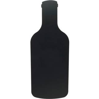 Securit chalkboard flaske Silhouet 49,7x19,5cm sort