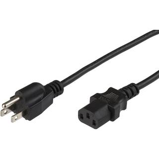 MICROCONNECT Power cord NEMA 5-15P to C13,