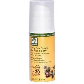 Bioselect Olive Sun Cream for Face & Body SPF 30 - 100 ml.