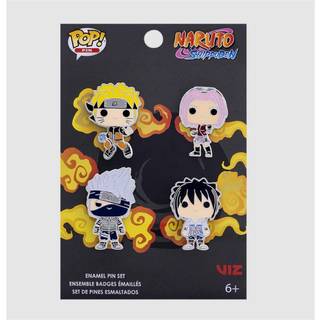 NARUTO - Funko 4pk Pin Set - Team 7