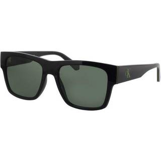 Calvin Klein Mand CKJ23605S 001 Solbriller Bio-injekt Sort Grøn Firkantet Normal Normal