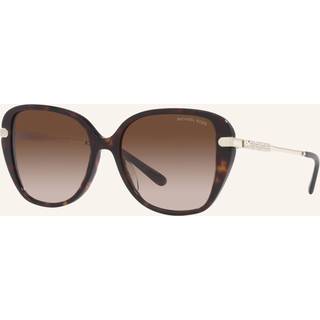 Michael Kors Kvinde MK2185BU FLATIRON 300613 Solbriller Acetat Skildpadde Brun Firkantet Normal Skygge
