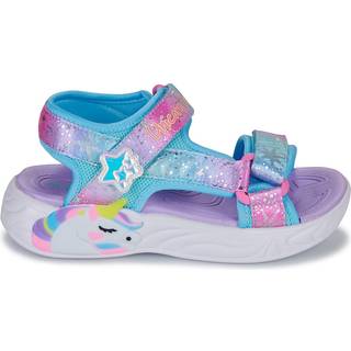 Skechers - Girls Unicorn Dreams Sandal, 48-0219 - Multifarvet - 29