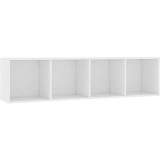 bogreol/tv-bord 143x30x36 cm konstrueret træ grå sonoma-eg