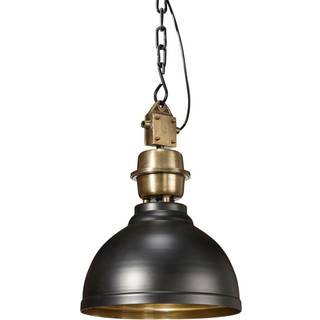 PR Home hængelampe Manchester, sort, Ø 35 cm, metal