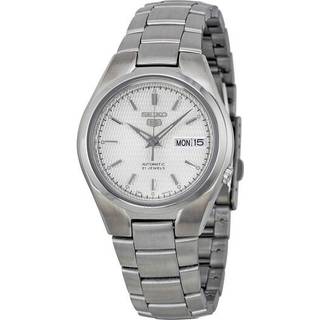 Seiko 5 Automatic White Dial Stainless Steel Bracelet Men's Watch SNK601K1