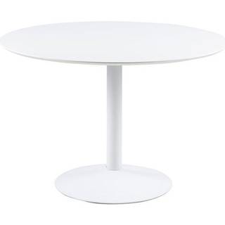 IBIZA spisebord Ø110 cm hvid.