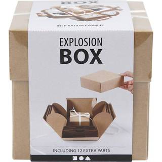 Creativ Company Explosion box - Brown (25380)