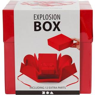 Creativ Company Explosion box - Red