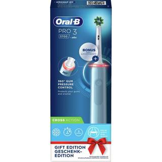 Oral-B El-tandbørste Pro 3 3700 Ekstra Børstehoved