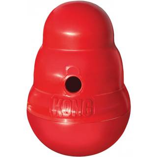 KONG Aktivitetslegetøj Wobbler large, rød