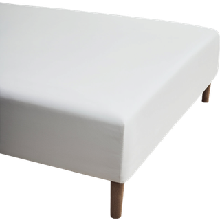 Percale Boxlagen hvid 90x30x200 cm