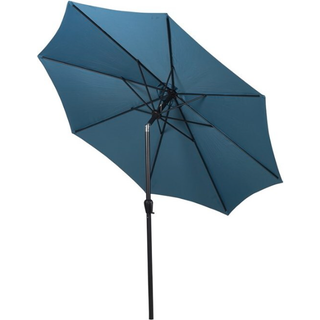OUTFIT Alu parasol Ø3 m m/tilt og hejs - grøn