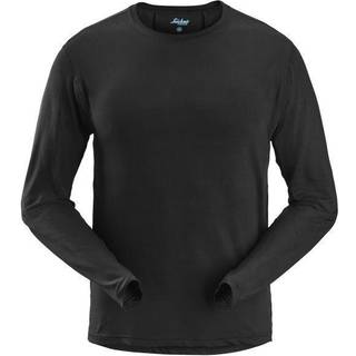 Snickers 2411 litework, langærmet t-shirt sort S