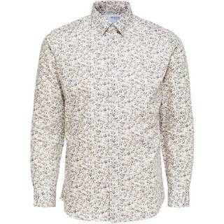 SLHSLIMETHAN-AOP SHIRT LS CLASSIC B