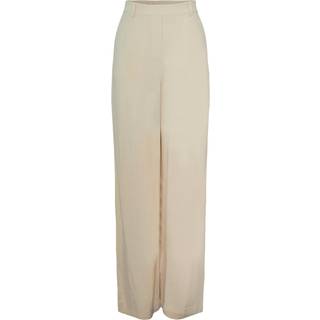 Pieces - Pcvinsty Linen Wide Pants - Damebukser - Birch - M