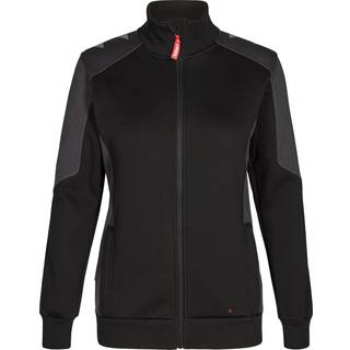 ENGEL Galaxy dame Sweat Cardigan Forest Green/Sort 8825-233 3XL
