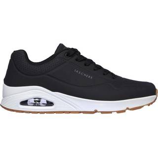 Skechers Uno Stand On Air herresko - (Sort, str. 42, Imiteret læder)