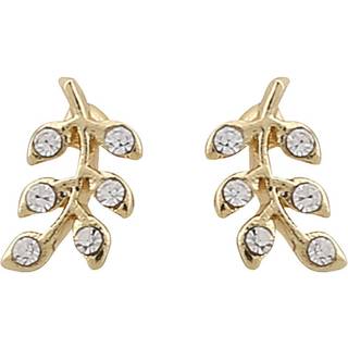 Snö Of Sweden Minna Small Earring Gold/Clear 8 mm