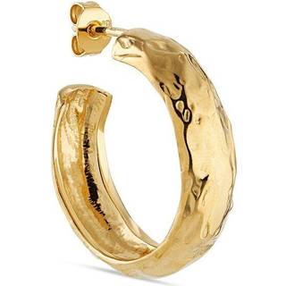 Jane Kønig Bruised Heart Large Ørering Single 18 kt. Forgyldt Sølv BBHH-SS23-G - Dame - 925 Sterling Silver
