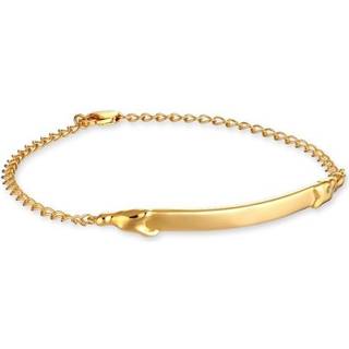 Jane Kønig Drippy Armbånd 18 kt. Forgyldt Sølv DB-H22-G - Dame - 925 Sterling Silver