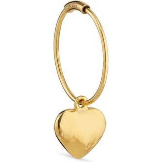 Jane Kønig Bruised Heart ørering i forgyldt - 1 stk