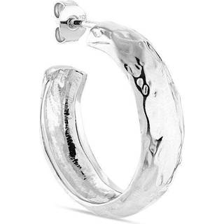 Big Bruised Heart Hoop - Sterling Sølv
