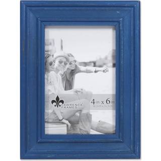 Lawrence rammer 4x6 Durham forvitret marinebl? tr? -billedramme