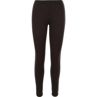 Trespass fuzzy - female sherpa linned leggings / Dame DARK GREY 2XS