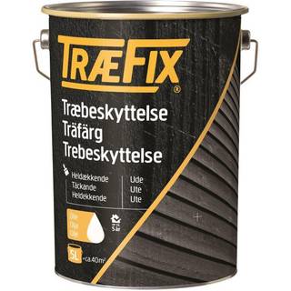 Træbeskyttelse heldækkende svenskrød 5 l - Træfix