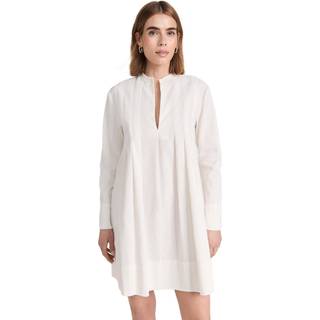 Vince Trapeze linen-blend minidress - white - S