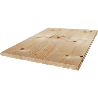 Moelven fyr massiv gulv robust ubehandlet 20x135mm
