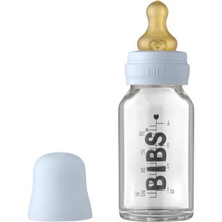 Bibs Baby Glass Bottle Complete Set Latex Sage (110 ml)