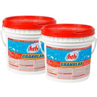 Klor Granulat til pool HTH 2 x 10 kg