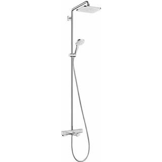 Hansgrohe Croma E 280 1jet showerpipe med kartermostat, Krom