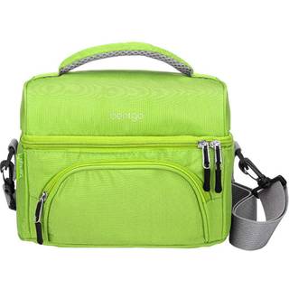 Bentgo Deluxe frokostpose - holdbar og isoleret frokosttote med lynlås ydre lomme intern mesh lomme polstrede og justerbare stropper og 2 -vejs l