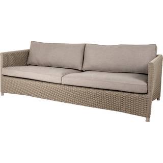 Cane-line, Diamond 2-personers sofa Grafitt