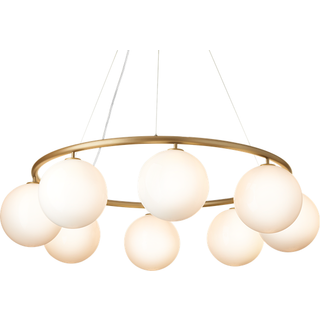 NUURA MIIRA 8 CIRKULÆR MØRK BRONZE/OPAL PENDEL